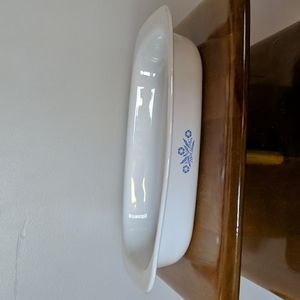 Corningware blue cornflower roaster